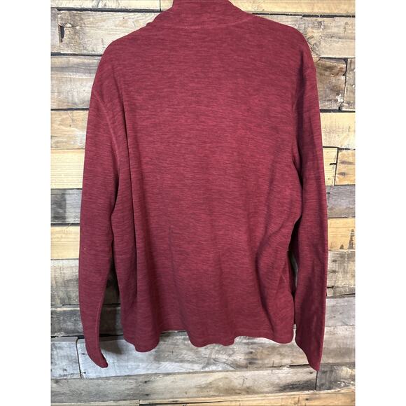 Eddie Bauer Cloud Quarter Zip Pullover, XL, Berry - Picture 5 of 6